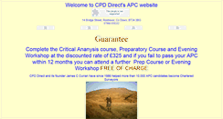Desktop Screenshot of cpddirect.com